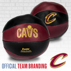 Franklin Sports Nba Cleveland Cavaliers Toy Basketballs - 2 Pack Of Kids Soft Mini Basketballs For Over The Door + Indoor Hoops