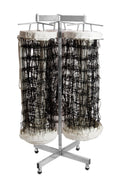 Tandem Sport Volleyball Triple Net Storage Rack - Holds 3 Standard Nets - Volleyball Equipment Storage - Volleyball Net Rack