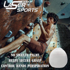 Laser Sports Chalk Ball Sock - Great For Weightlifting And Powerlifting - Increase Your Grip While Rock Climbing And Performing
