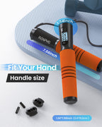 Renpho Jump Rope With Counter, Smart Jumping Rope With App, Fitness Skipping Ropes For Men Workout, Exercise Skip Rope For Women