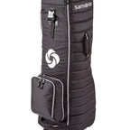 Samsonite Quilted Golf Travel Cover With Spinner Wheels And Detachable Shoe Bag, Midnight Black