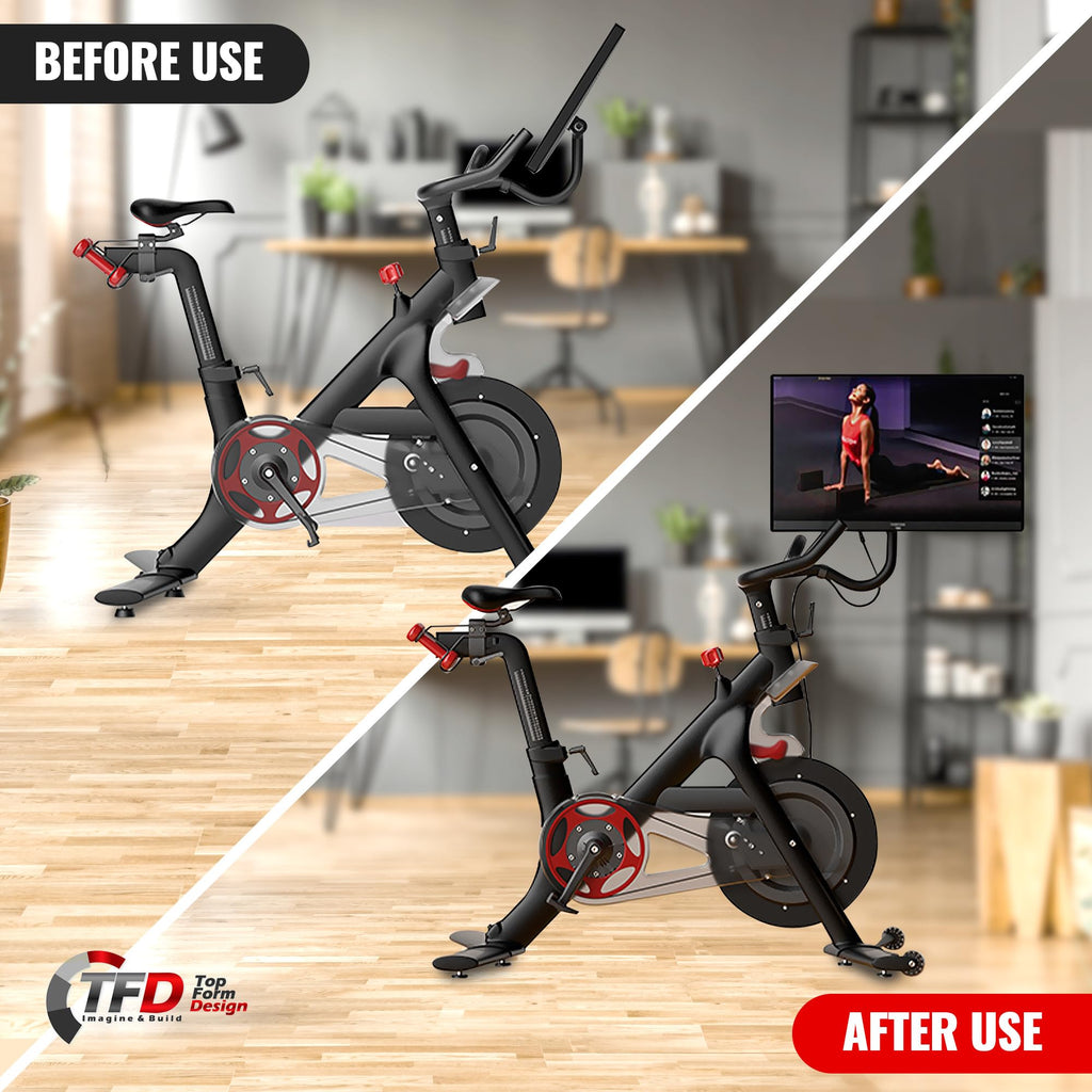 Tfd The Pivot For Peloton Bikes (Original Models), Made In Usa | 360 Movement Monitor Adjuster - Easily Adjust & Rotate Your Pel