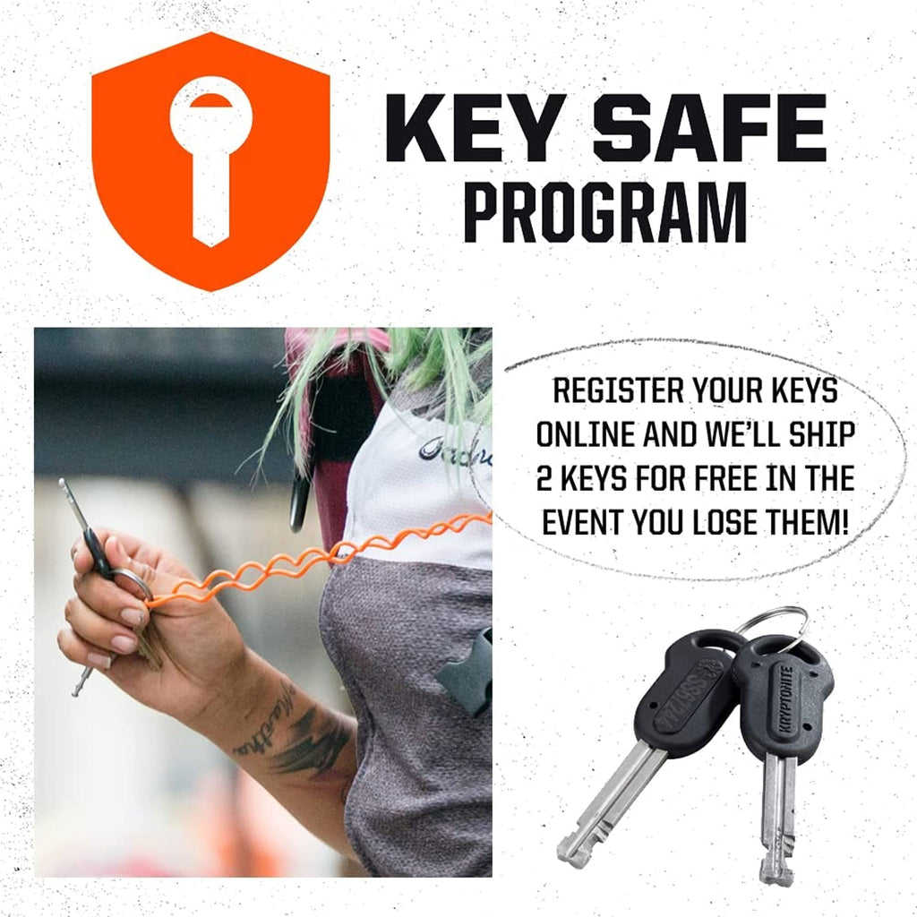 Kryptonite Keeper Bike U-Lock, Anti-Theft Security Bicycle U Lock, 12Mm Steel Shackle With Mounting Bracket And Keys, High Secur