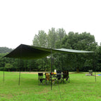 Wind Tour Portable Multifunctional Outdoor Camping Traveling Awning Backpacking Tarp Sunshade Lightweight Uv Protection And Pu 3