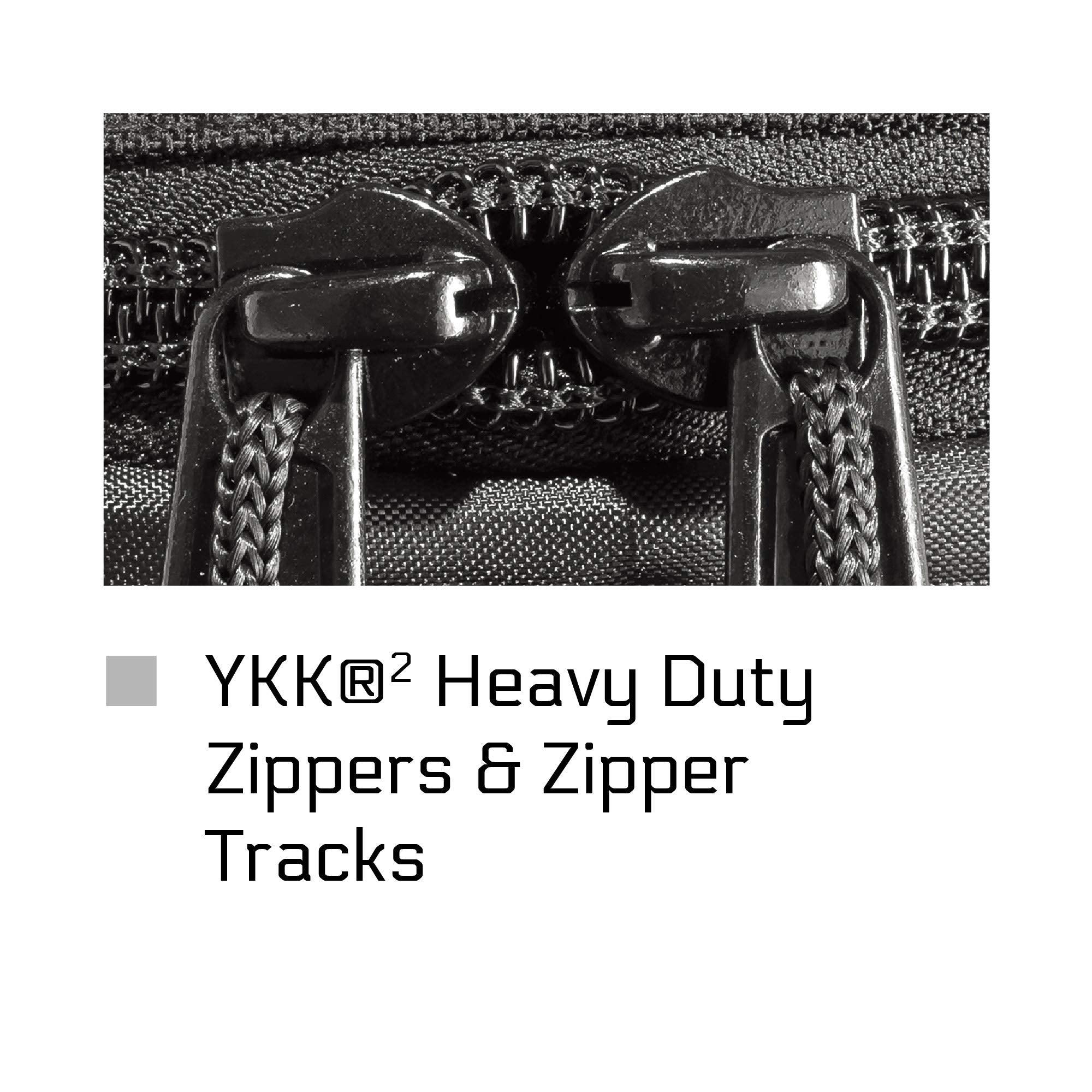 Kilimanjaro 910122 Kiligear Tectus Tactical Elite Concealed Carry Bag Briefcase, Black