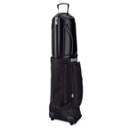 Founders Club Golf Travel Cover Luggage For Golf Clubs With Abs Hard Shell Top Travel Bag (Black)
