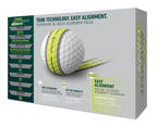 Taylormade Unisexs Tour Response Stripe Golf Ball, One Size