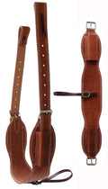 CHALLENGER Horse Amish HeavyDuty Working Tack Leather Roper Back Cinch Girth w/Billets 97RT04
