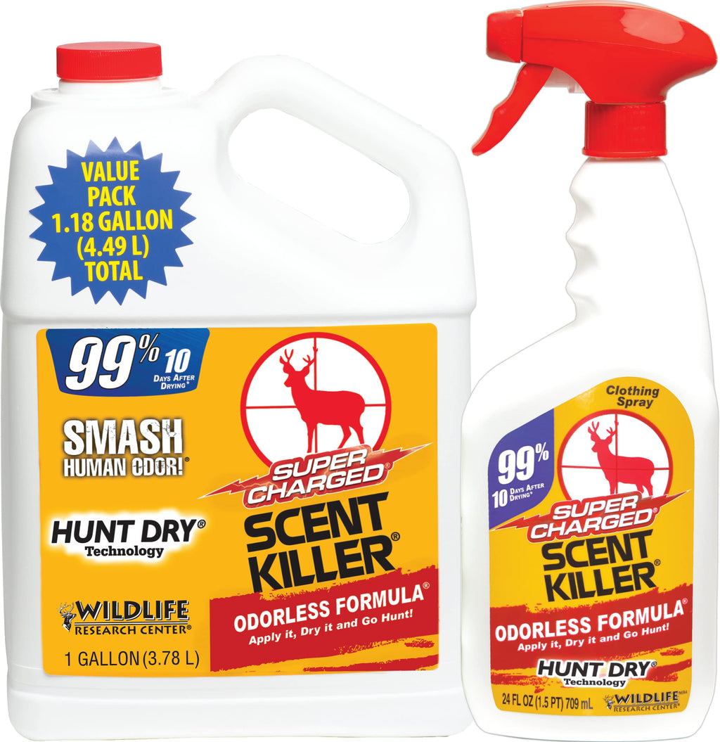 Wildlife Research Scent Killer Super Charged 1 Gallon, Yellow