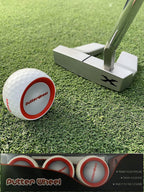 Putterwheel Golf Ball Putting Training Aid (3 Pack) - Golf Training System For Practice Green Or Mat - Golf Putting Accuracy Tra