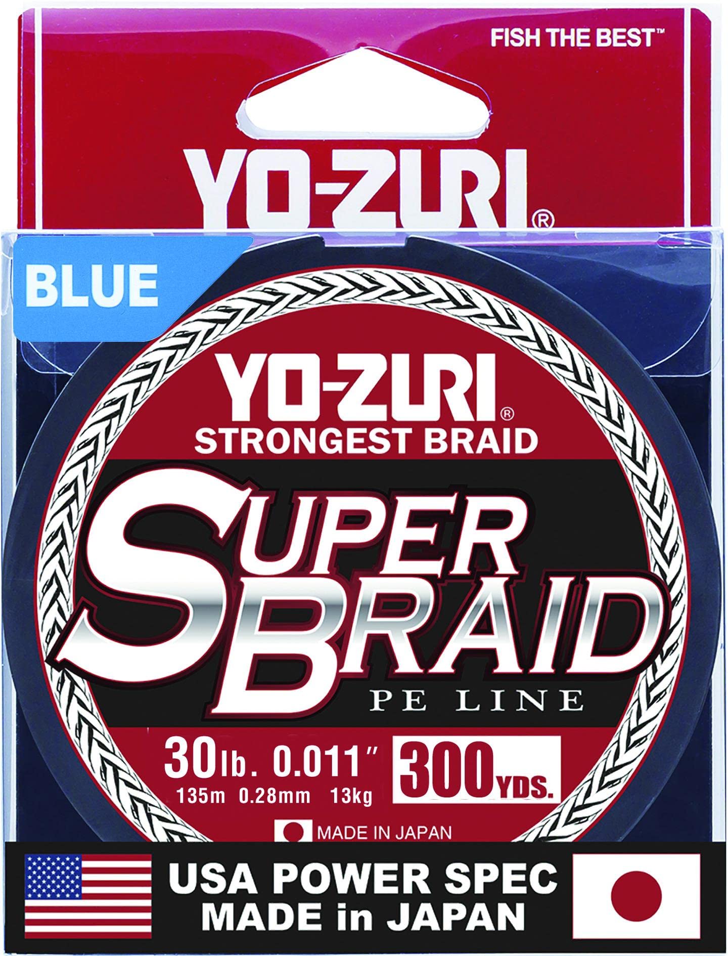 Yo-Zuri Yz Sb 30Lb Bl 300Yd Super, Blue