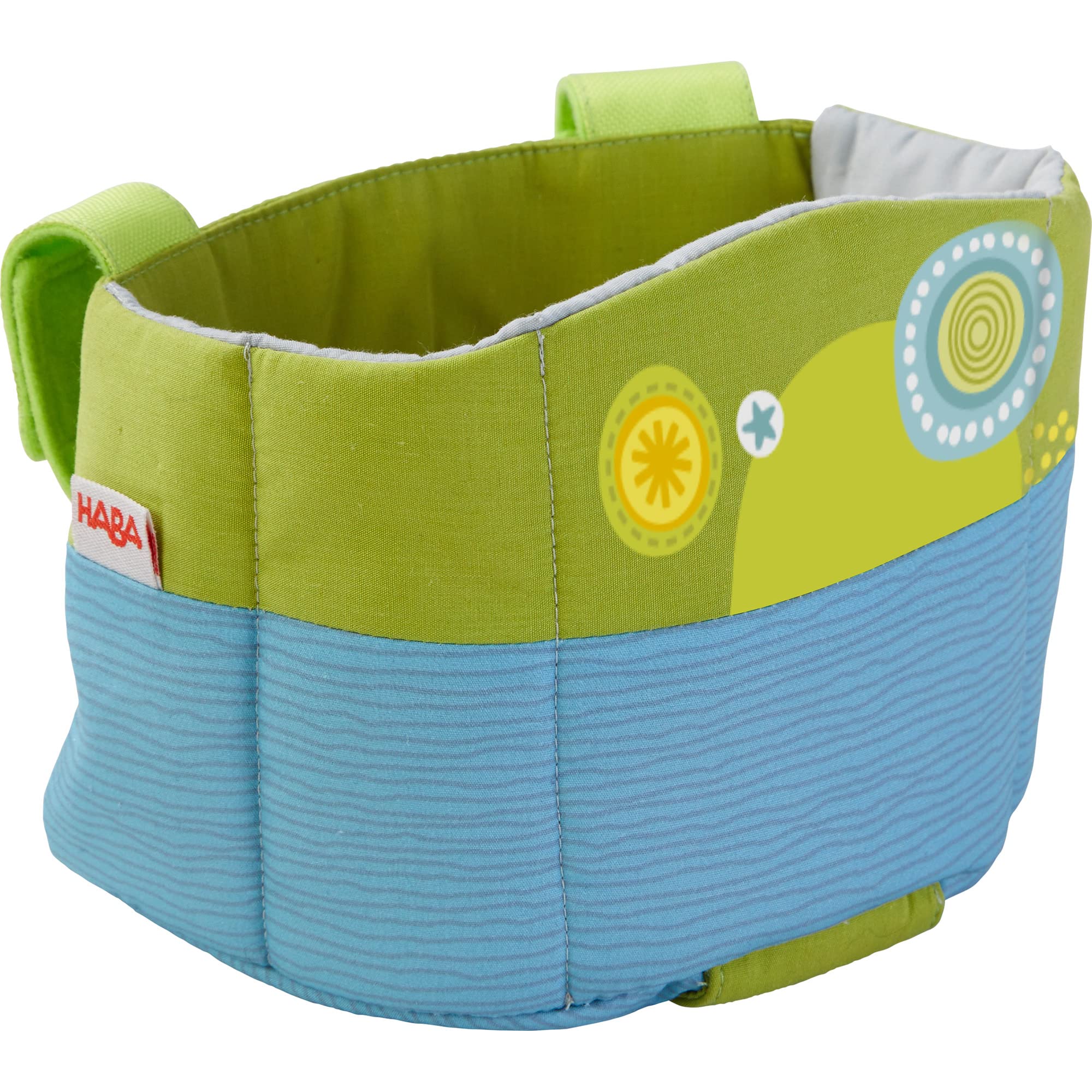 HABA Soft Doll Bike Seat - Babydoll Accessories for Toddler and Seat Attachment for Scooters, Trikes & Bikes for Toddlers 18+ Mo