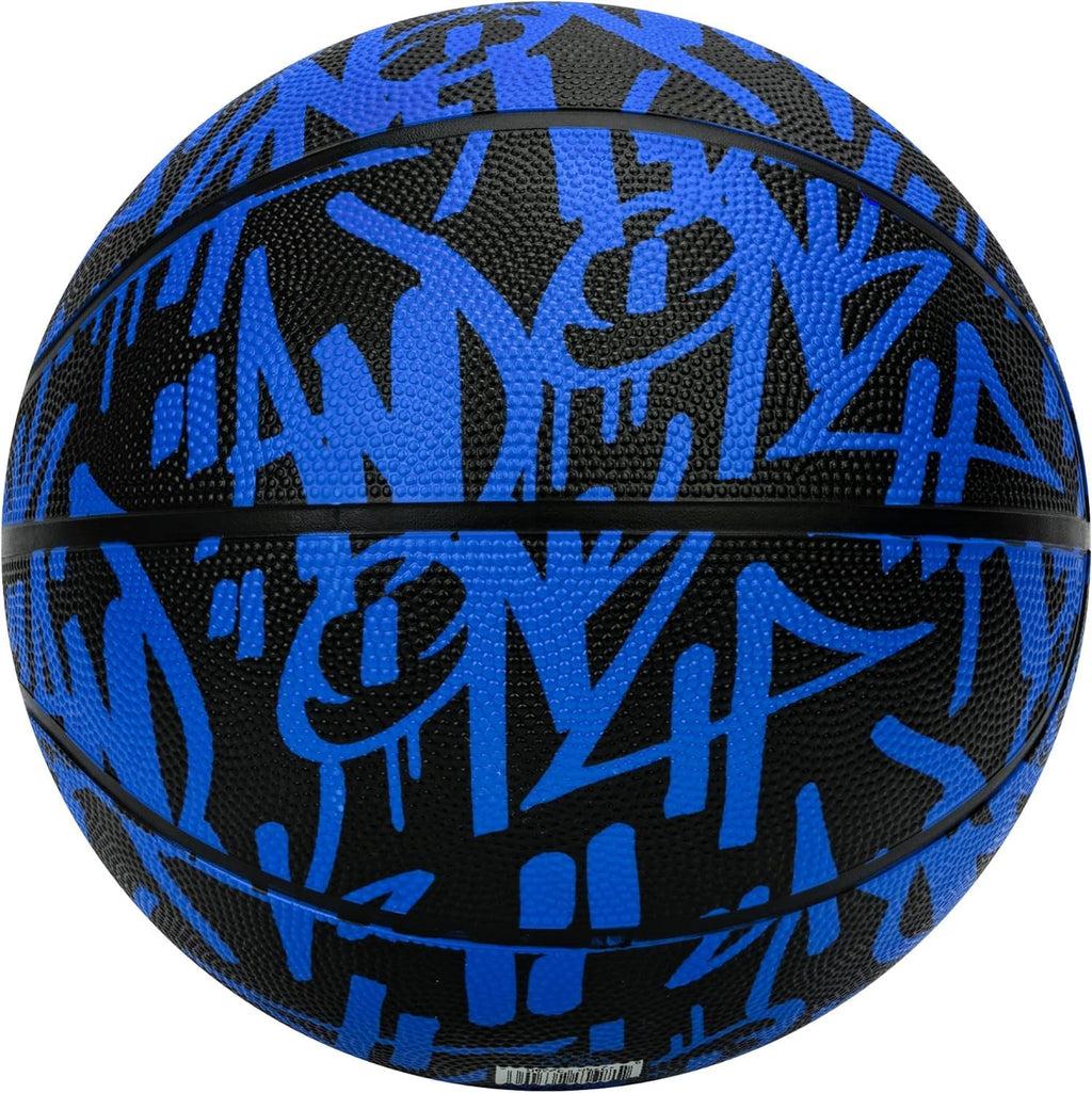 AND1 Fantom Graffiti Basketball: Official Regulation Size 7 (29.5 inches) Rubber Basketball - Deep Channel Construction Streetba