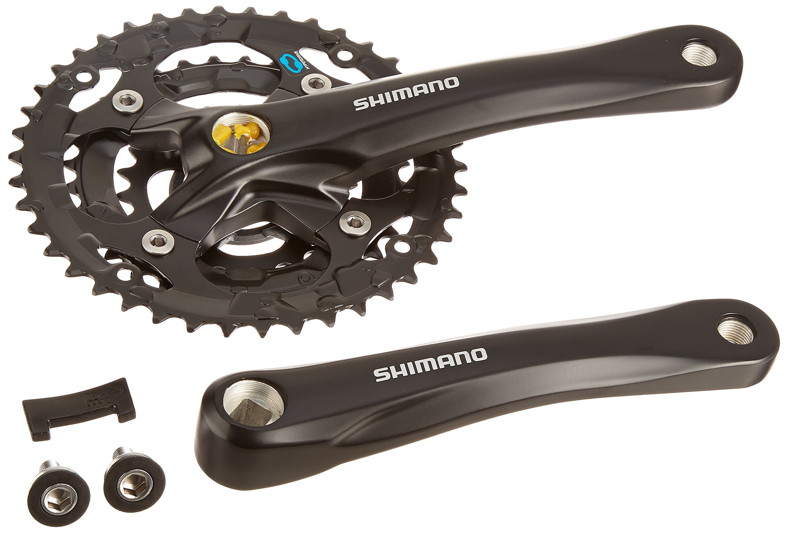 Shimano M361 Hybrid Crankset (Black 170Mm X 48/38/28T)