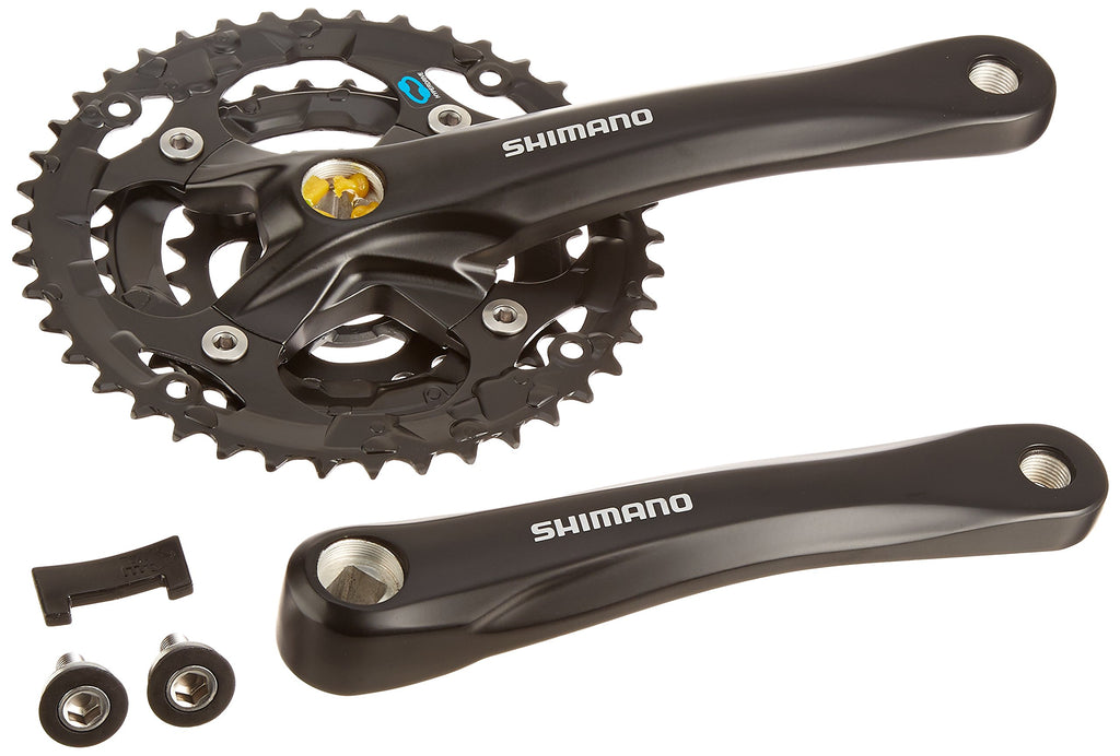 Shimano M361 Hybrid Crankset (Black, 170Mm X 42/32/22T)