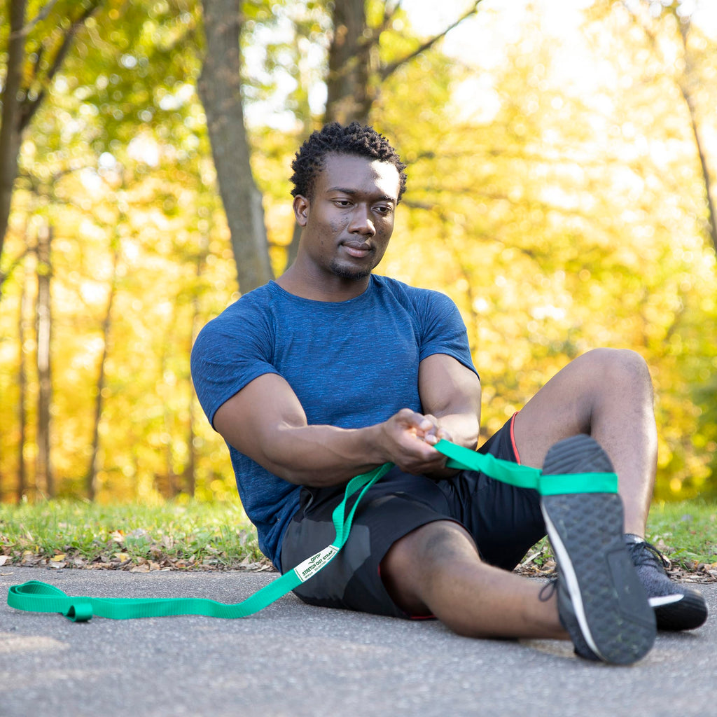 The Original Stretch Out Strap With Exercise Book - Made In The Usa By Optp - Top Choice Of Physical Therapists, Athletic Traine