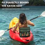 Kayak Cooler Behind Seat - Waterproof Cooler Bag Compatible With Lawn-Chair Seat Kayak,Kayak Accessories Camping Cooler, Portabl