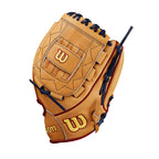 Wilson Winter 2024 A2000 Rachel Garcia Gm 12'' Fastpitch Pitcher'S Glove - Tan/Red/Black, Left Hand Throw