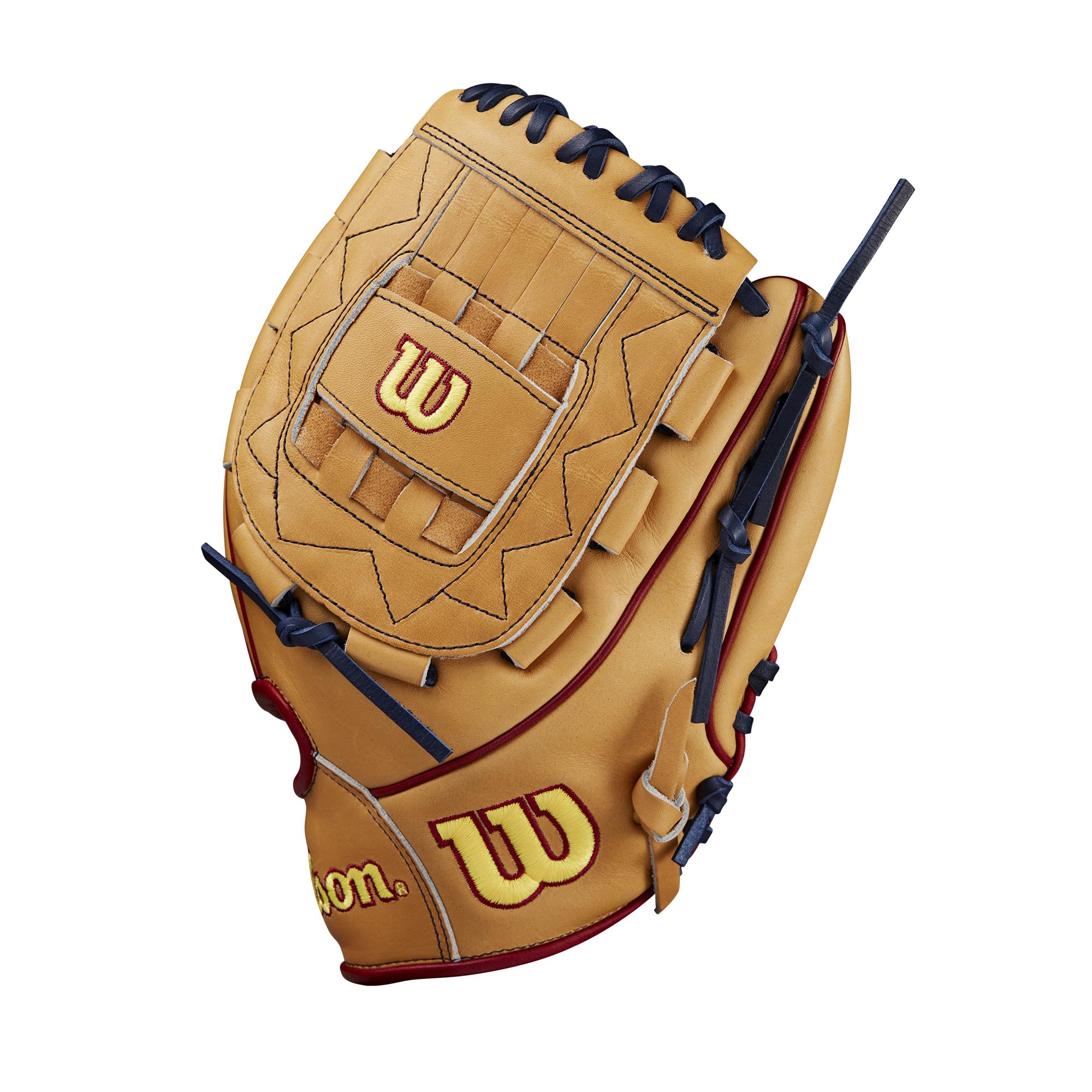 Wilson Winter 2024 A2000 Rachel Garcia Gm 12'' Fastpitch Pitcher'S Glove - Tan/Red/Black, Left Hand Throw