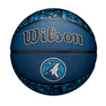 WILSON NBA Team Graffiti Basketball - Minnesota Timberwolves, Size 7-29.5