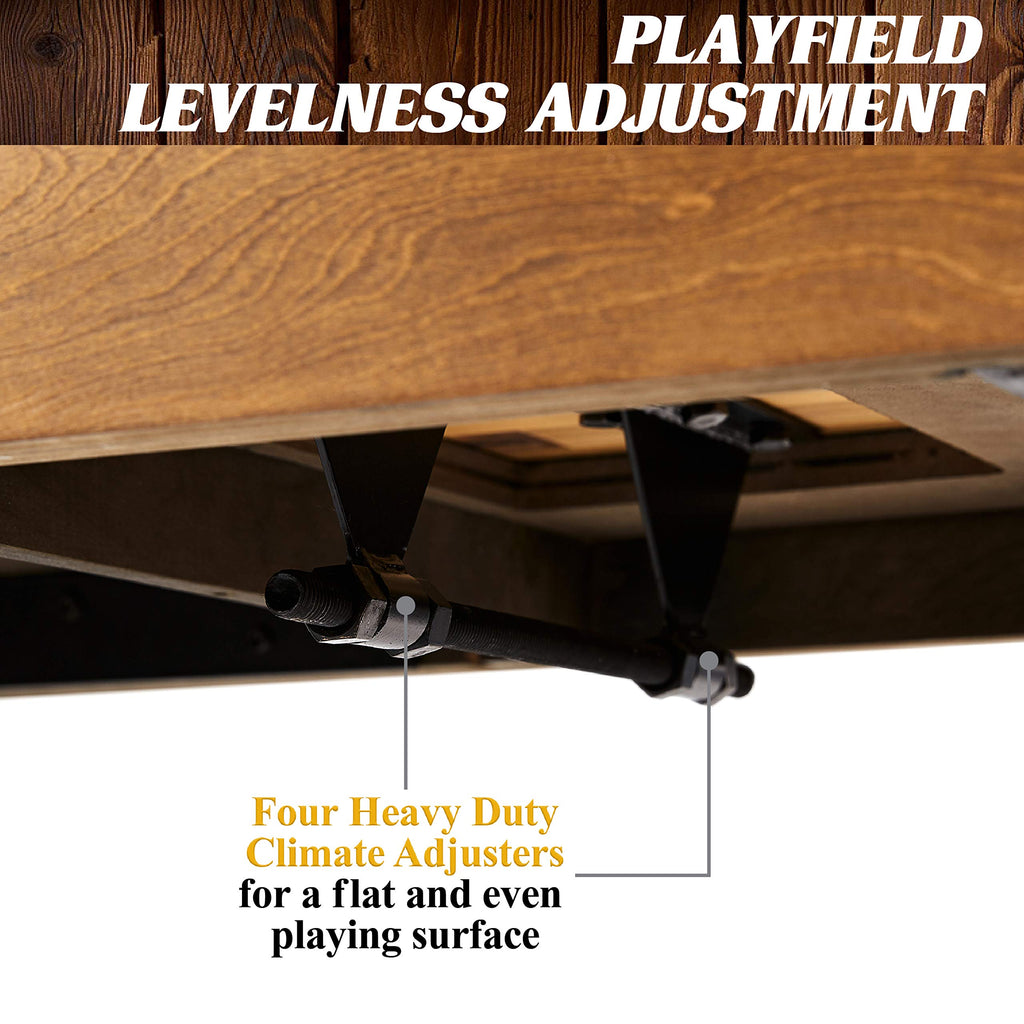 Barrington Billiards 12' Urban Clyborne Shuffleboard Table With Scratch-Resistant Playfield And 8 Puck Set