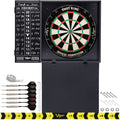 Viper By Gld Products Steadfast Dart Backboard With Shot King Sisal Board, Black