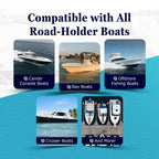 Dlfender Rod Holder Version For Boating Fenders - Multifunctional Fender Adjuster Holder Also Doubles As Boarding And Exiting Ha