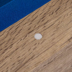 American Legend Kirkwood 84       Billiard Table With Rustic Blond Finish, K-Shaped Legs And Royal Blue Cloth