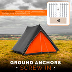 Ground Anchors Screw In - 12'' Set Of 8 With Drill Bit - Earth Anchors - Ground Stakes Heavy Duty - Mobile Home Anchors - Shed A