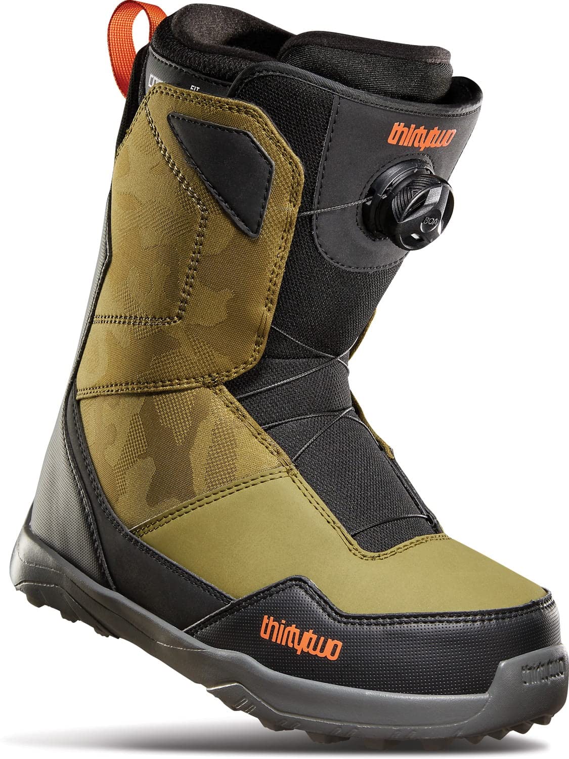 Thirtytwo Men'S Shifty Boa Snowboard Boots - Green/Black 9.5