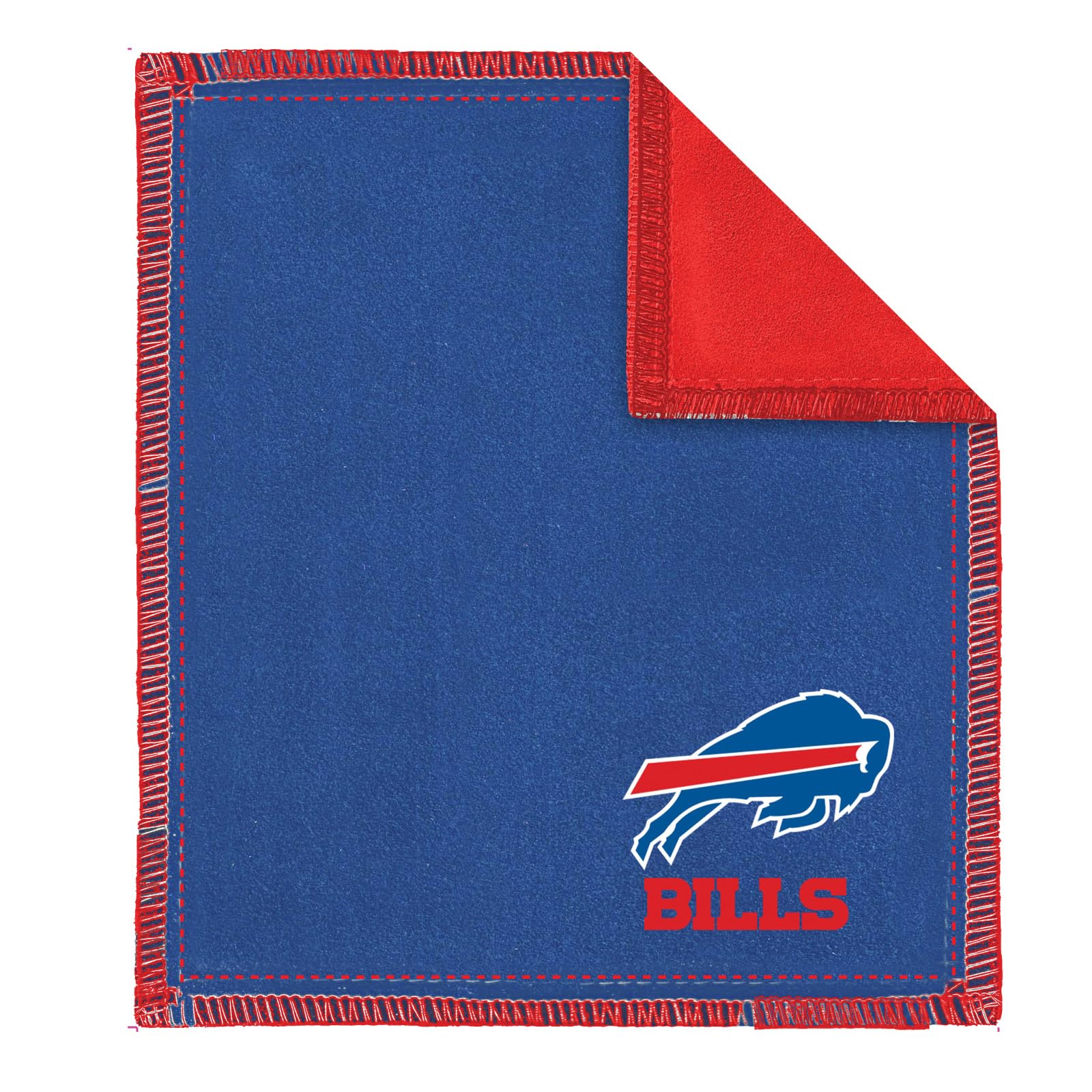 Kr Strikeforce Officially Licensed Nfl Buffalo Bills Logo Bowling Ball Shammy Cleaning Pad