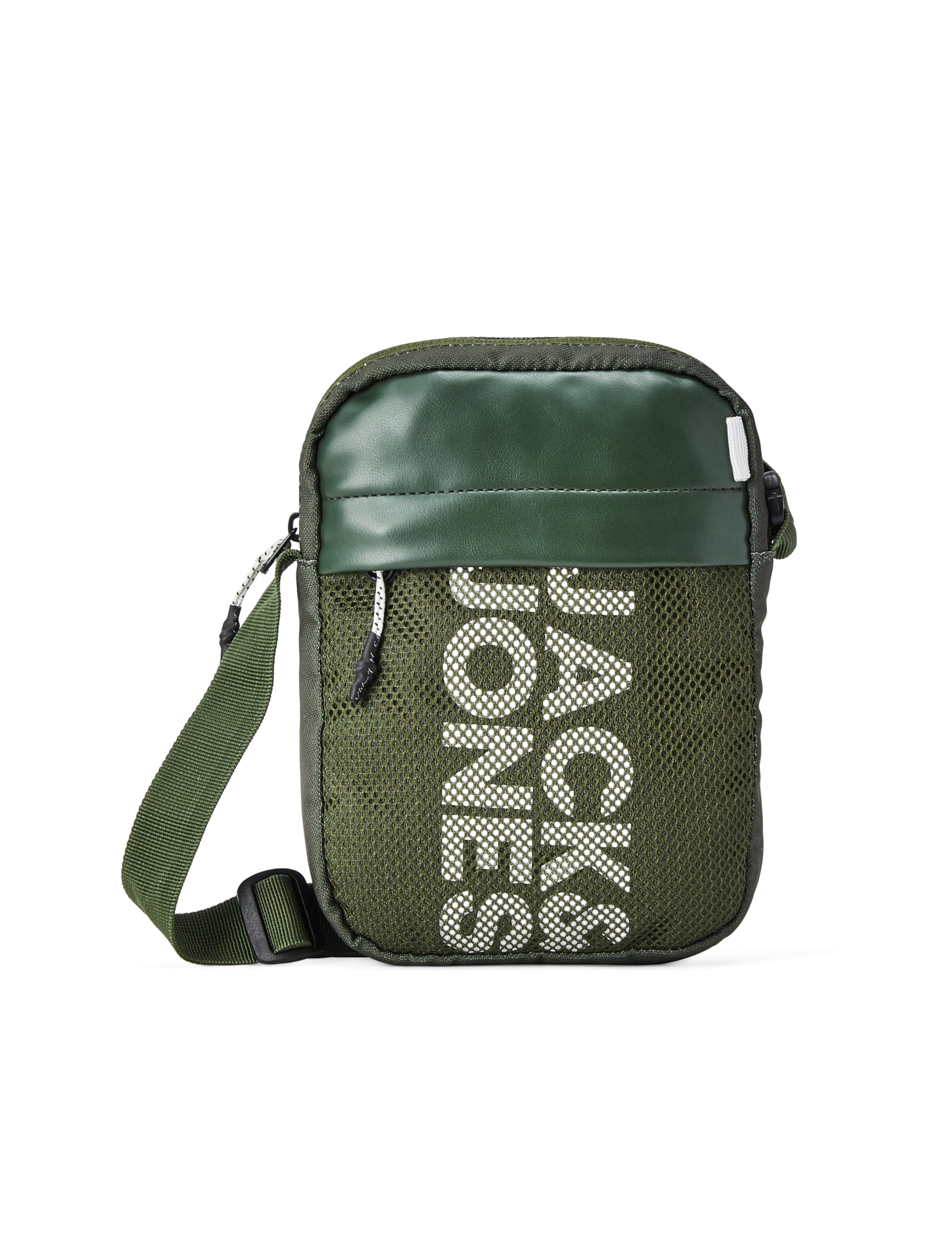 Jack & Jones WomenS Green Logo Print Sling Bag