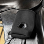 Horze Soft Neoprene 6.3'' X 8'' Stirrup Covers | Protect Your Saddle - Black - One Size