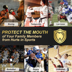 Bbto 6 Pieces Sports Mouth Guard For Kids, Athletic Mouthguard For Boxing Football Hockey Karate Basketball(White, Classic Style