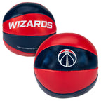 Franklin Sports Nba Washington Wizards Toy Basketballs - 2 Pack Of Kids Soft Mini Basketballs For Over The Door + Indoor Hoops -