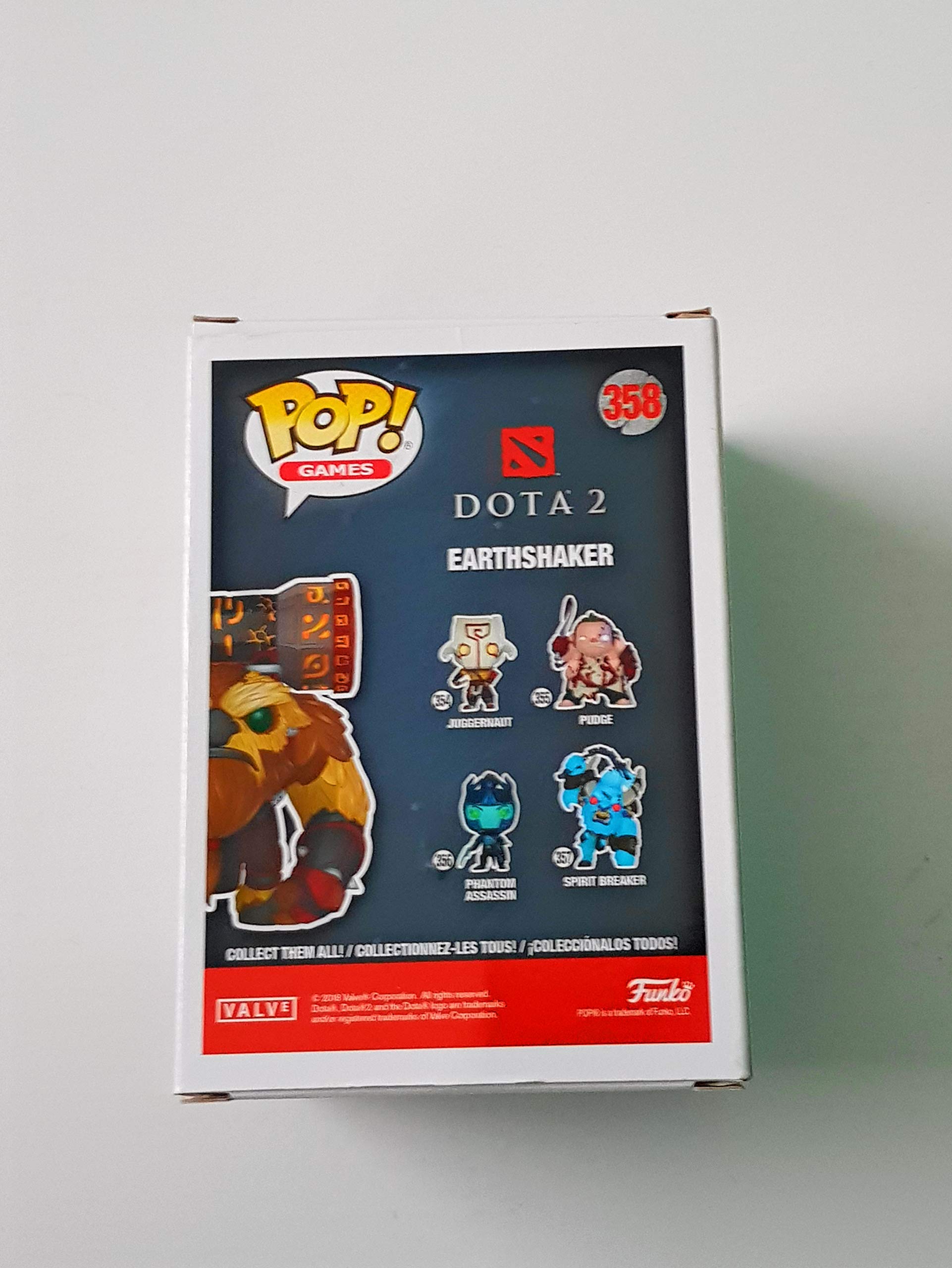 Funko Pop Games: Dota 2- Earthshaker Collectible Figure
