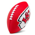 Franklin Sports Nfl Kansas City Chiefs Football - Kids Foam Football - Soft Football - Mini Size - Perfect For Gameday - 8.5'' 3