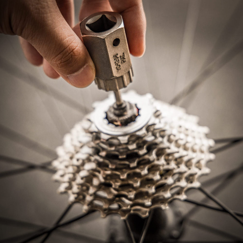 Bikehand Bike Bicycle 12-Notch Cassette Lockring Install Removal Tool For 10Mm Thru Axle - Compatible With Shimano Sram Sunrace