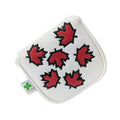 Foretra - Canada Maple Leaf - Golf Putter Headcover Quality Pu Leather Magnetic Closure For Square Mallet Style Putters Scotty C