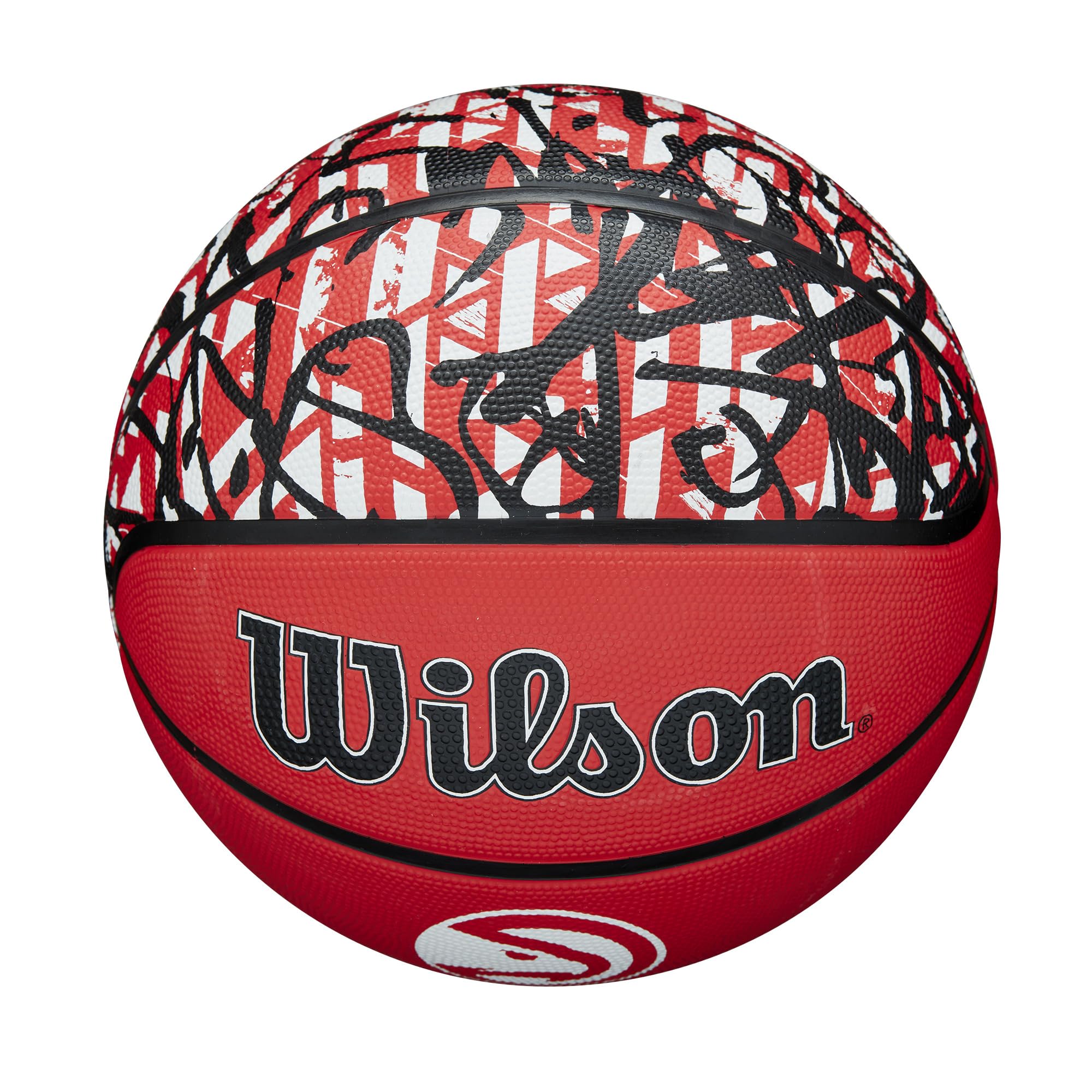 Wilson Nba Team Graffiti Basketball - Atlanta Hawks, Size 7-29.5''