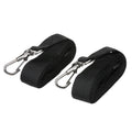 Seachoice 78811 Adjustable Bimini Top Straps With Snap Hooks, 96-Inch - Black