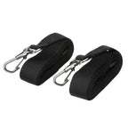 Seachoice 78811 Adjustable Bimini Top Straps With Snap Hooks, 96-Inch - Black