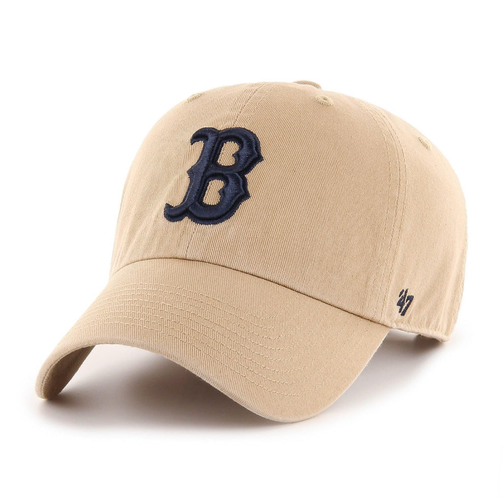 '47 New York Yankees Adjustable Cap Clean Up Mlb, Khaki, 55-61