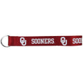 NCAA Siskiyou Sports Oklahoma Sooners Lanyard Key Chain, Wristle