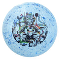 Doomsday Discs Depth Charge  Disc Golf Putt-And-Approach In Floppy Plastic  Fun For Short Straight Throws (Blue)