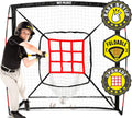 Baseball Net - Pitching & Hitting Net (9 Strike Zone, Portable & Quick-Fold) Gifts for Kids & Teens | Training Aids Equipment 5