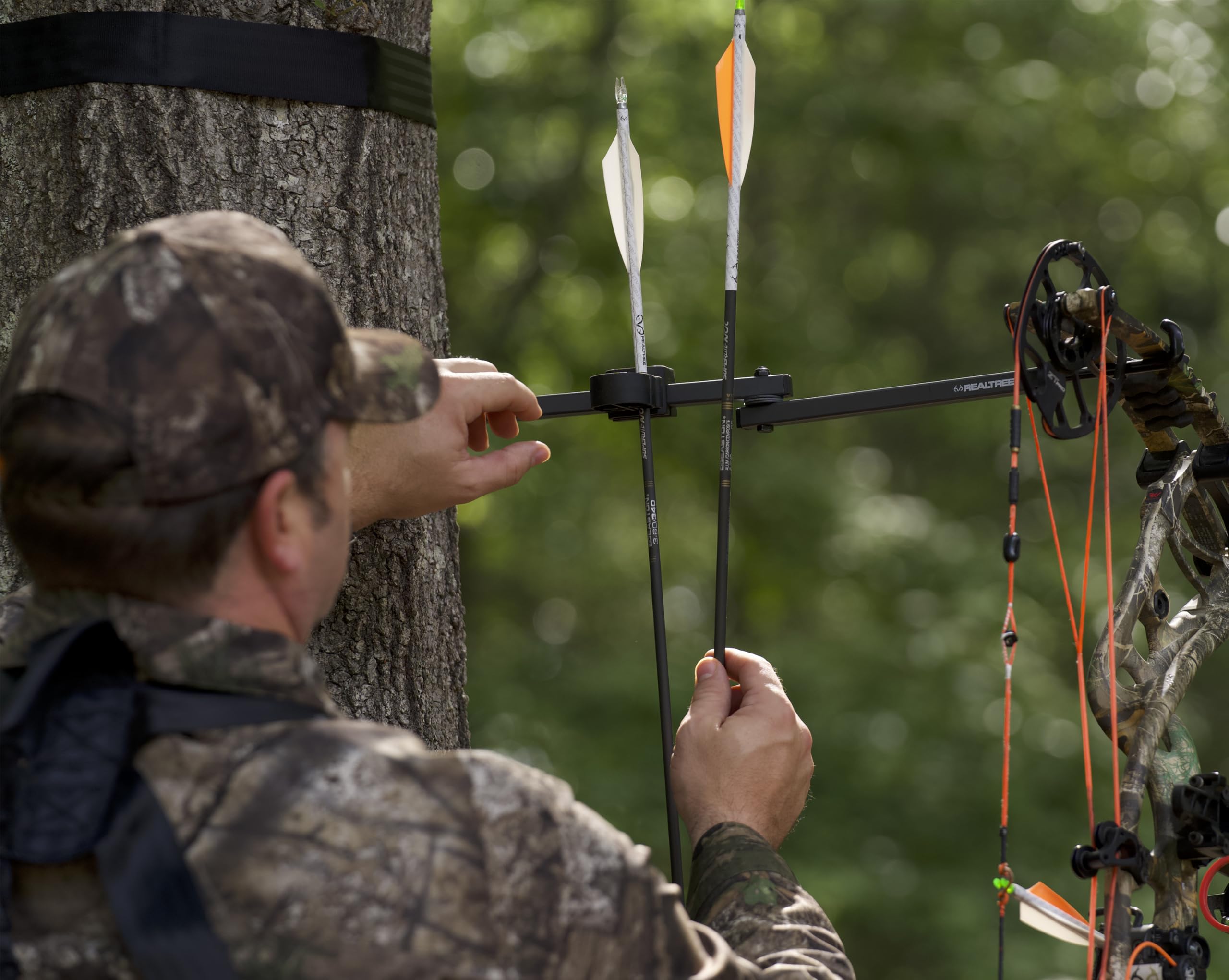 Realtree Multi-Purpose Ez Hanger Combo 3-Pack - 13   , 23   , 34    - Durable Tree Stand Bow And Gear Hanger For Hunting - Folda