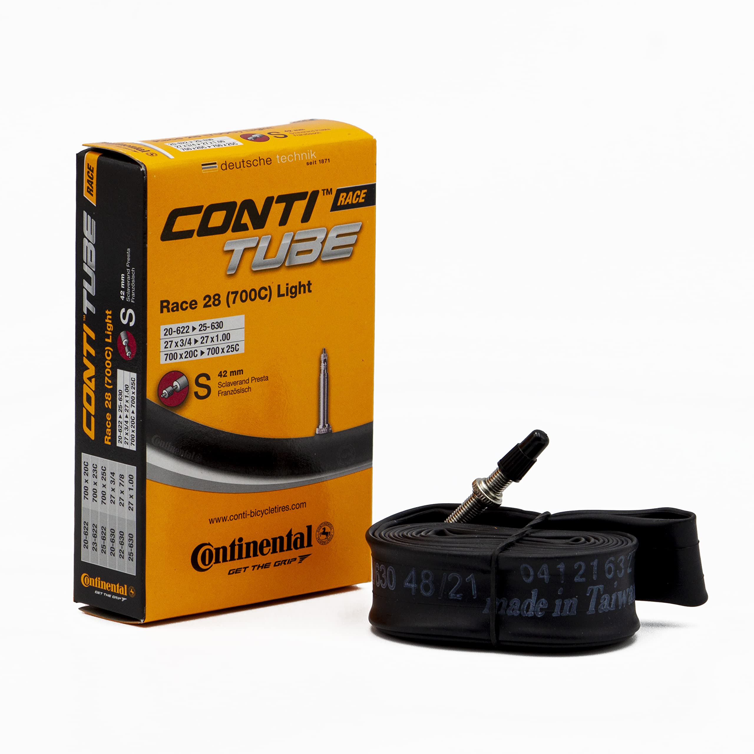 Continental Conti Race 28 Tube Light 28 700 X 20/25C 20/25-622/630 Sv42
