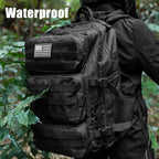 kookoomia 50L Military Tactical Backpack Large Day Backpack for Men Molle Army 3 Days Assault Pack Bug Out Bag Water Resistant a
