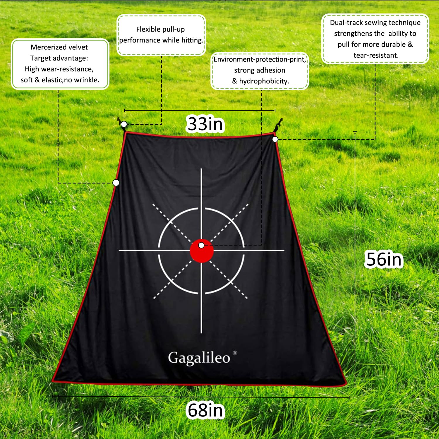 Golf Hitting Practice Nets For Backyard Driving Heavy Duty Men Real Indoor Golf Balls Hitting Pitching Driving Nets For Indoor O